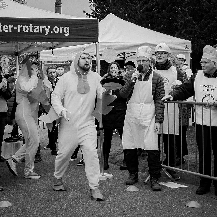 Winchester Rotary Pancake Race