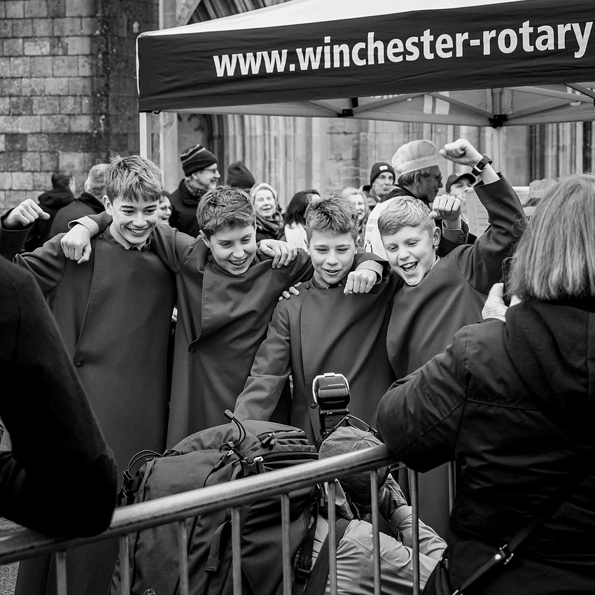 Winchester Rotary Pancake Race